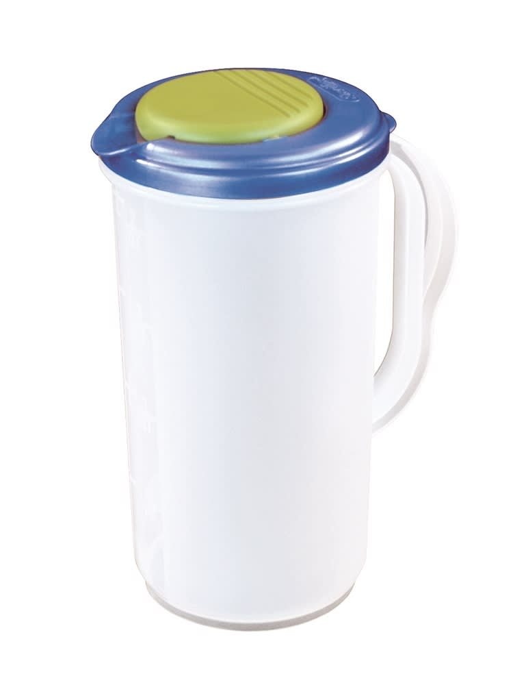 GuestSupply US | Sterilite® Juice Pitcher with Lid, 2 Quart Round